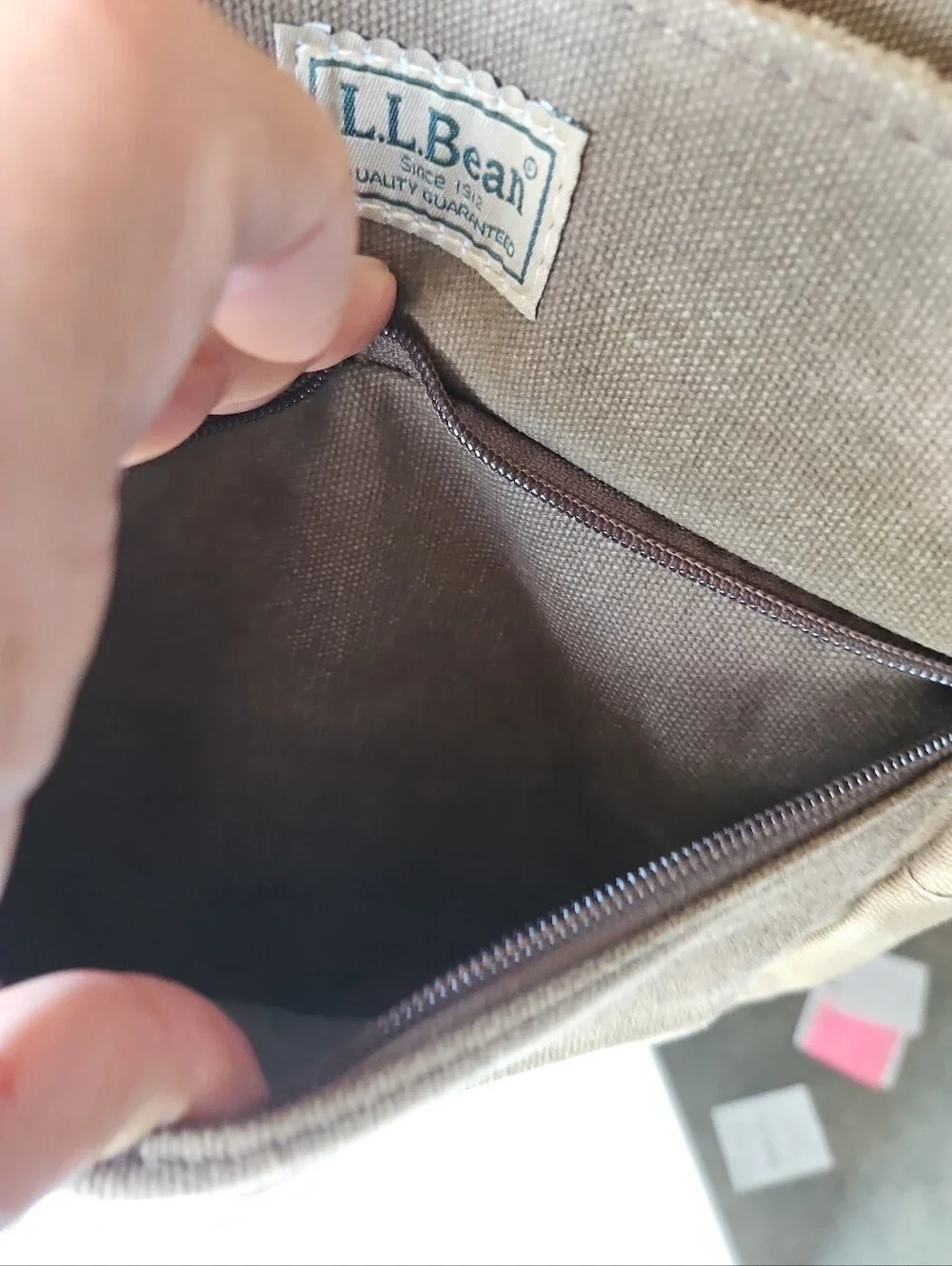 L.L. Bean durable olive